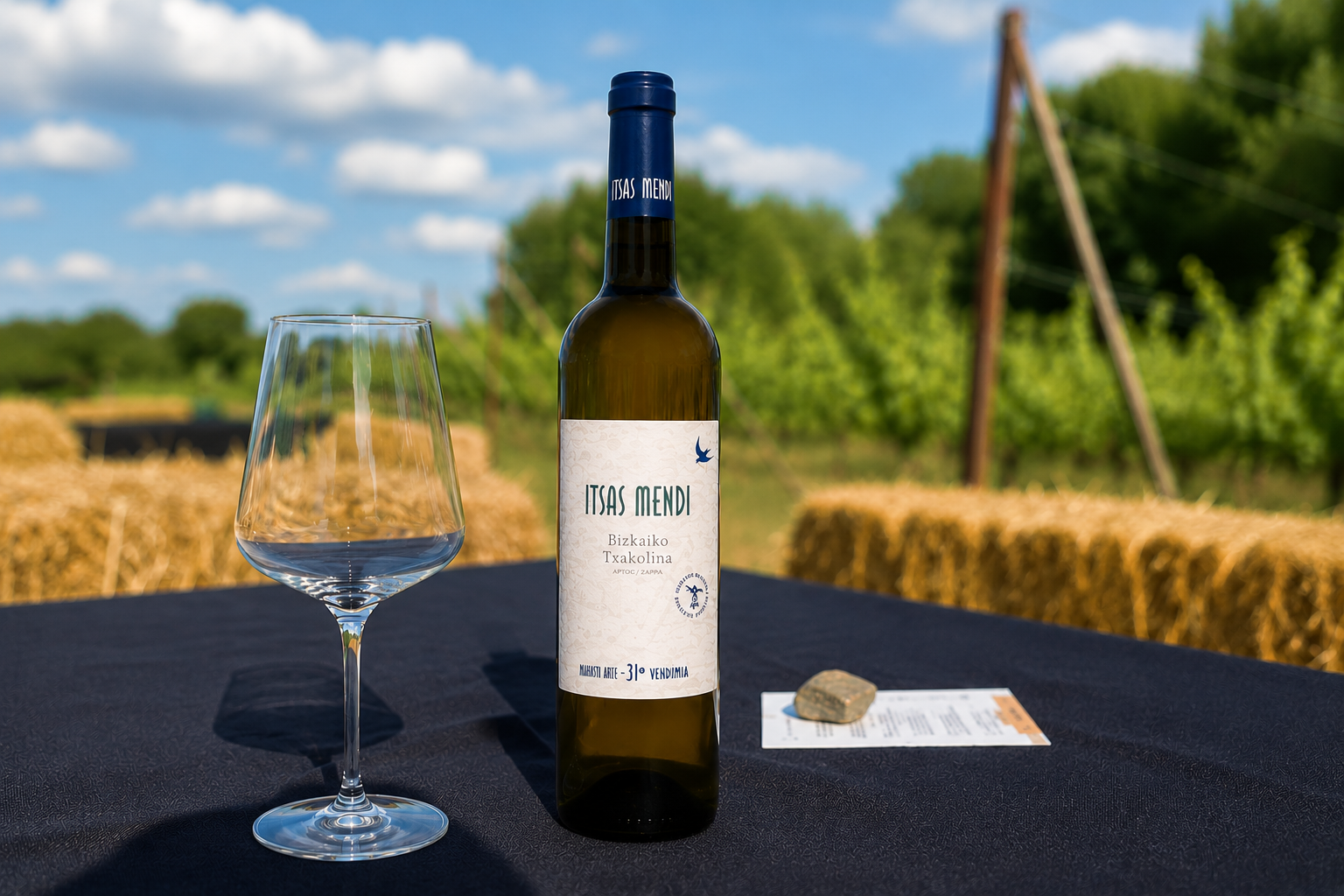 Gernikako txakolina - walk a wine
